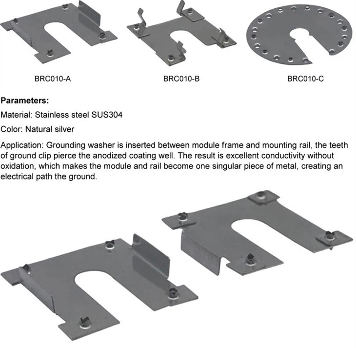 solar panel grounding clips solar panel grounding clips